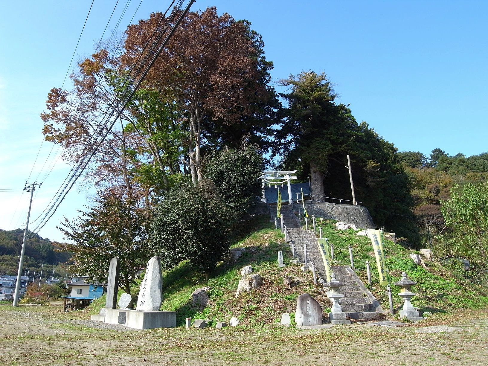 【画像】金浜稲荷神社・全景