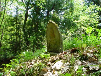 高町越え・古道脇の石仏