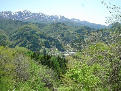 中谷集落・遠景