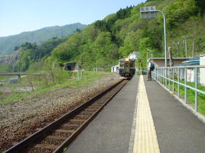 JR大糸線・北小谷駅